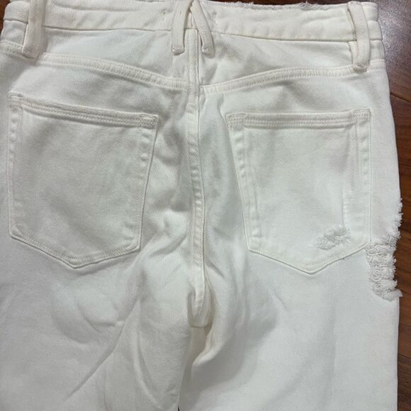 Good American Good Boy white jeans NWT - Picture 7 of 10